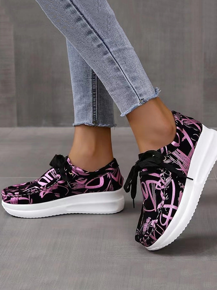 Lace Up Casual Sneakers