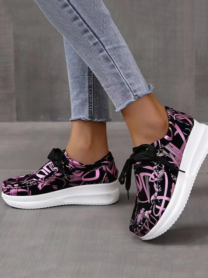 Lace Up Casual Sneakers