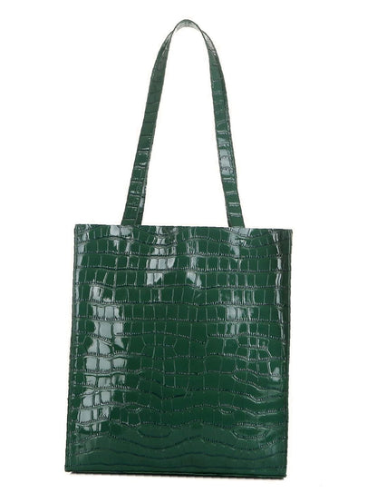 binfenxie - Croc Embossed Tote Bag  - Women Tote Bags