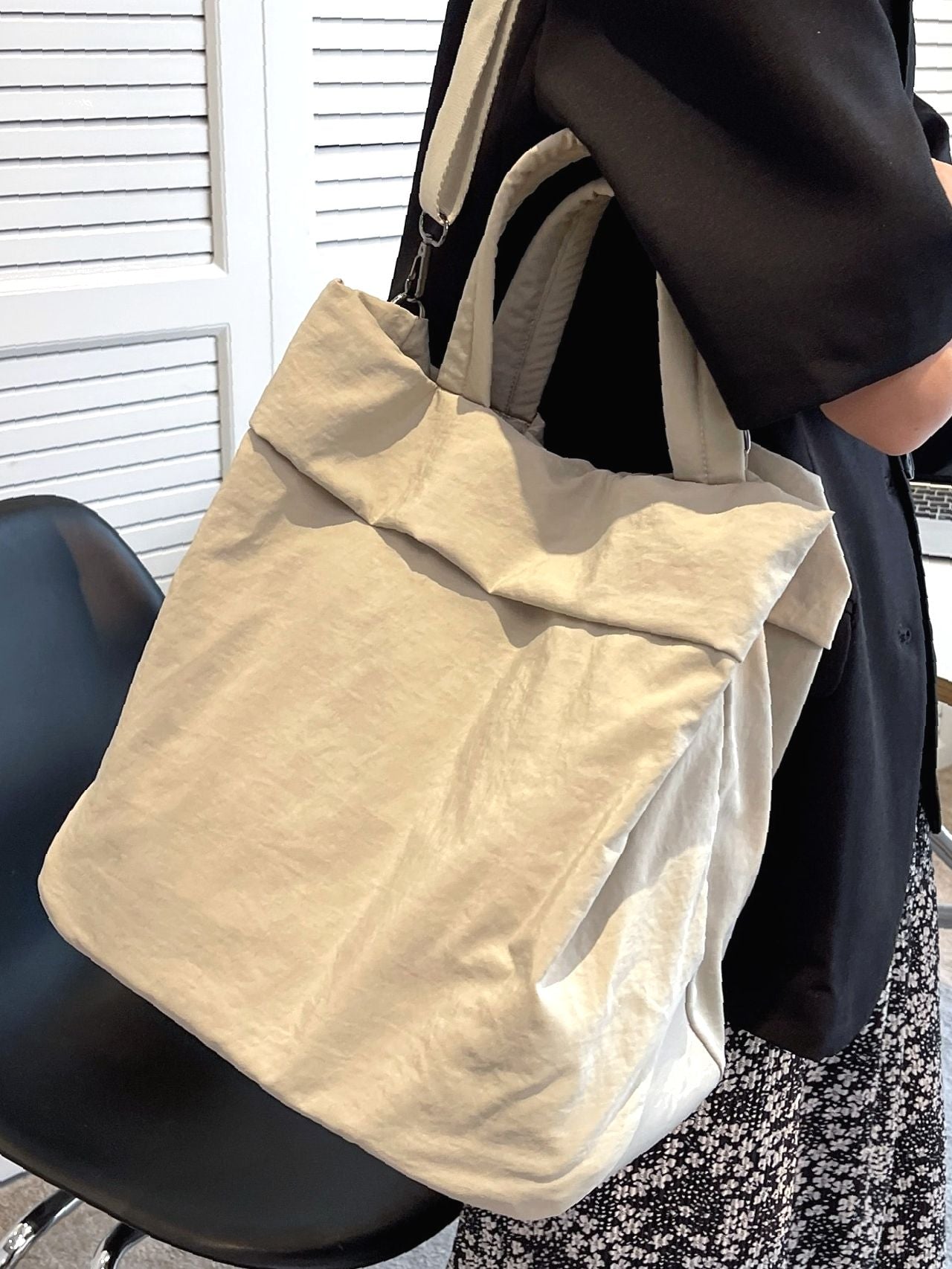 binfenxie - Minimalist Large Capacity Shopper Bag  - Women Tote Bags