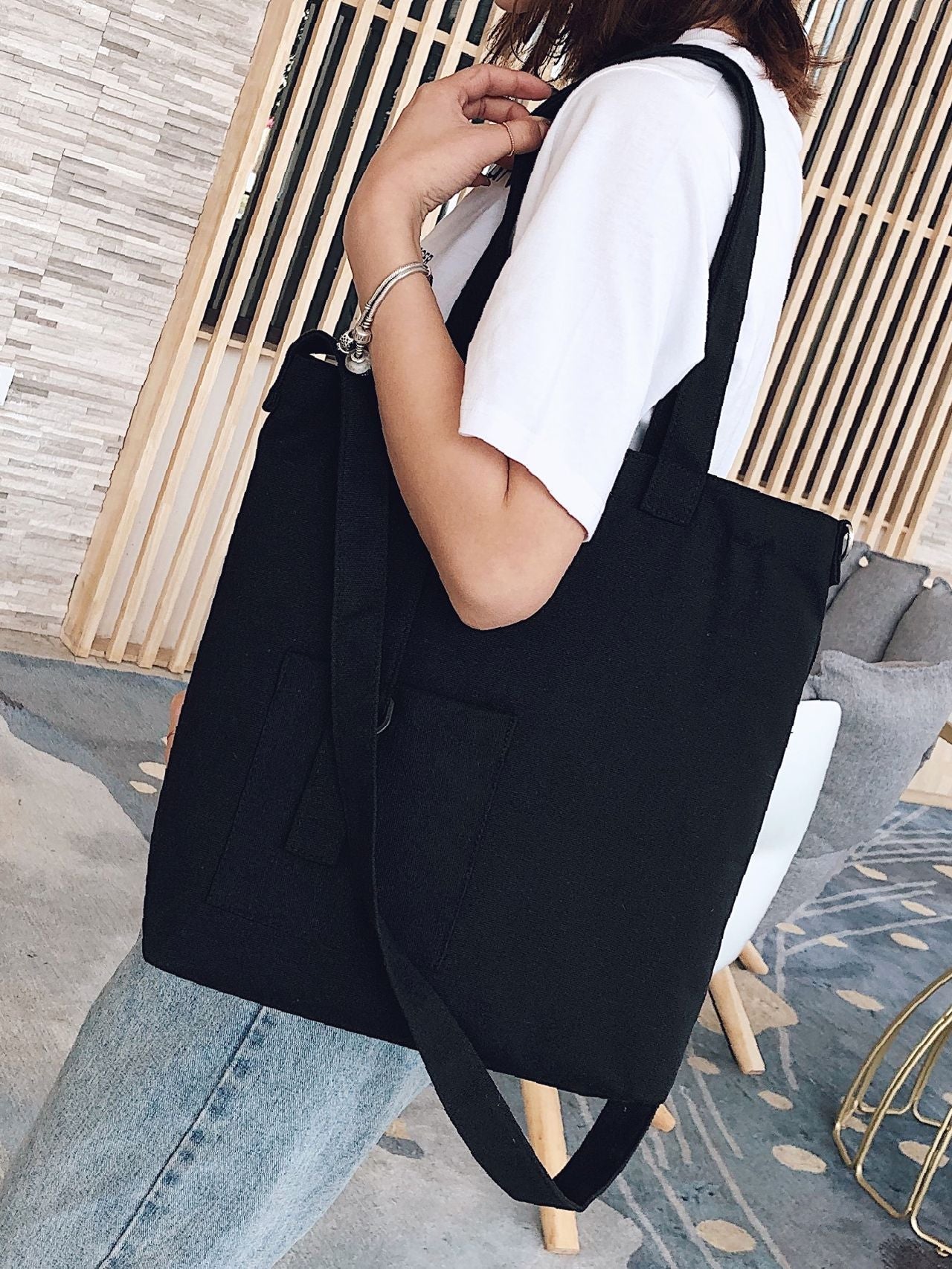 binfenxie - Minimalist Tote Bag  - Women Tote Bags