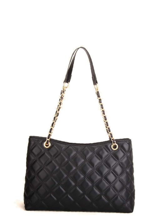 binfenxie - Quilted Chain Tote Bag  - Women Tote Bags