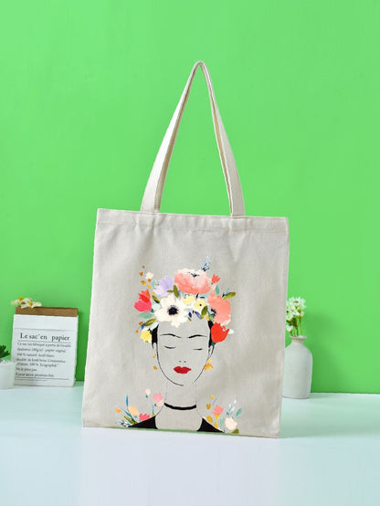 binfenxie - Figure Graphic Shopper Bag  - Women Tote Bags