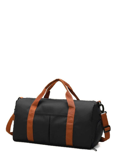 binfenxie - Two Tone Large Capacity Duffel Bag  - Women Tote Bags