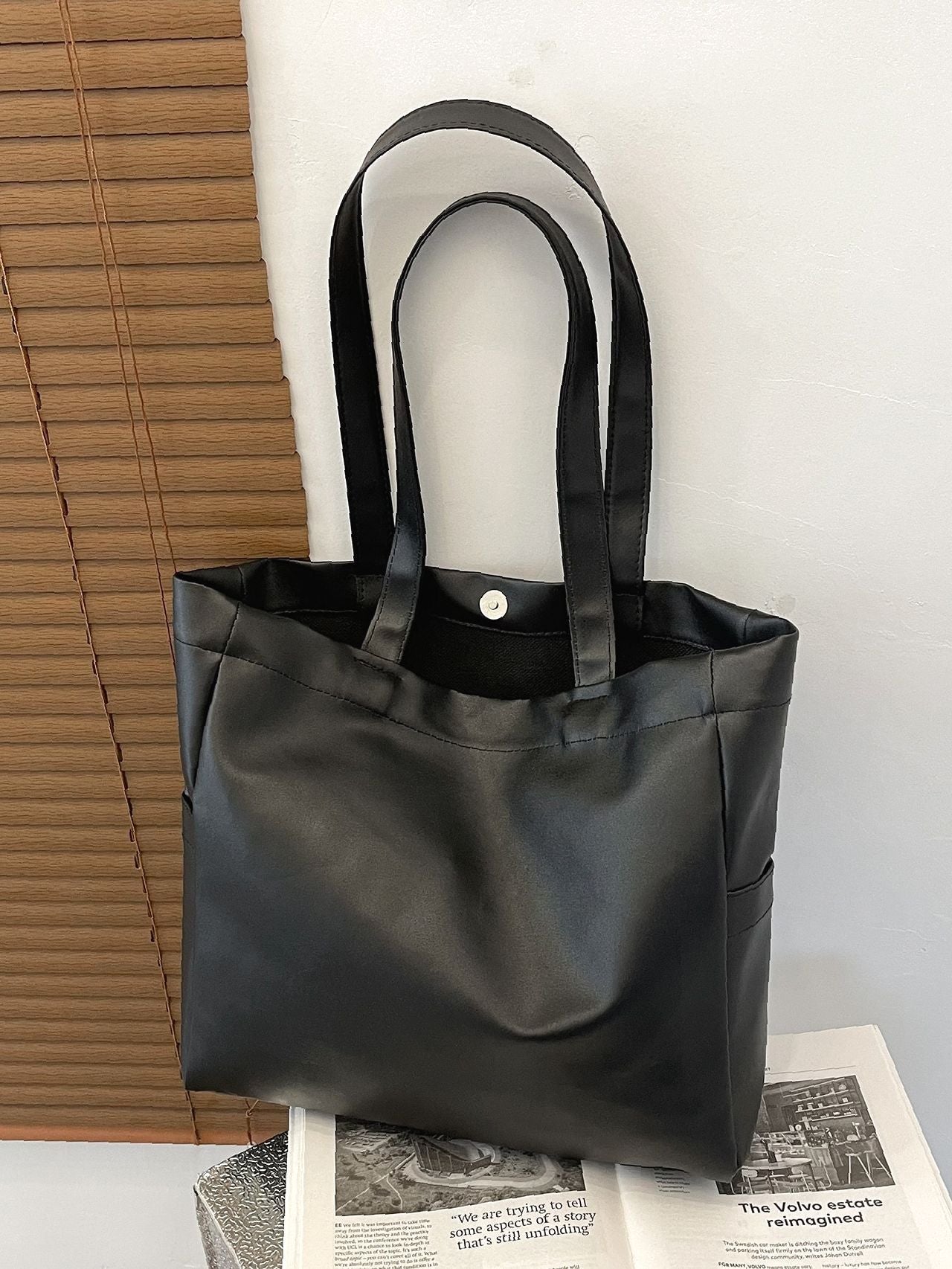 binfenxie - Minimalist Top Handle Bag  - Women Tote Bags