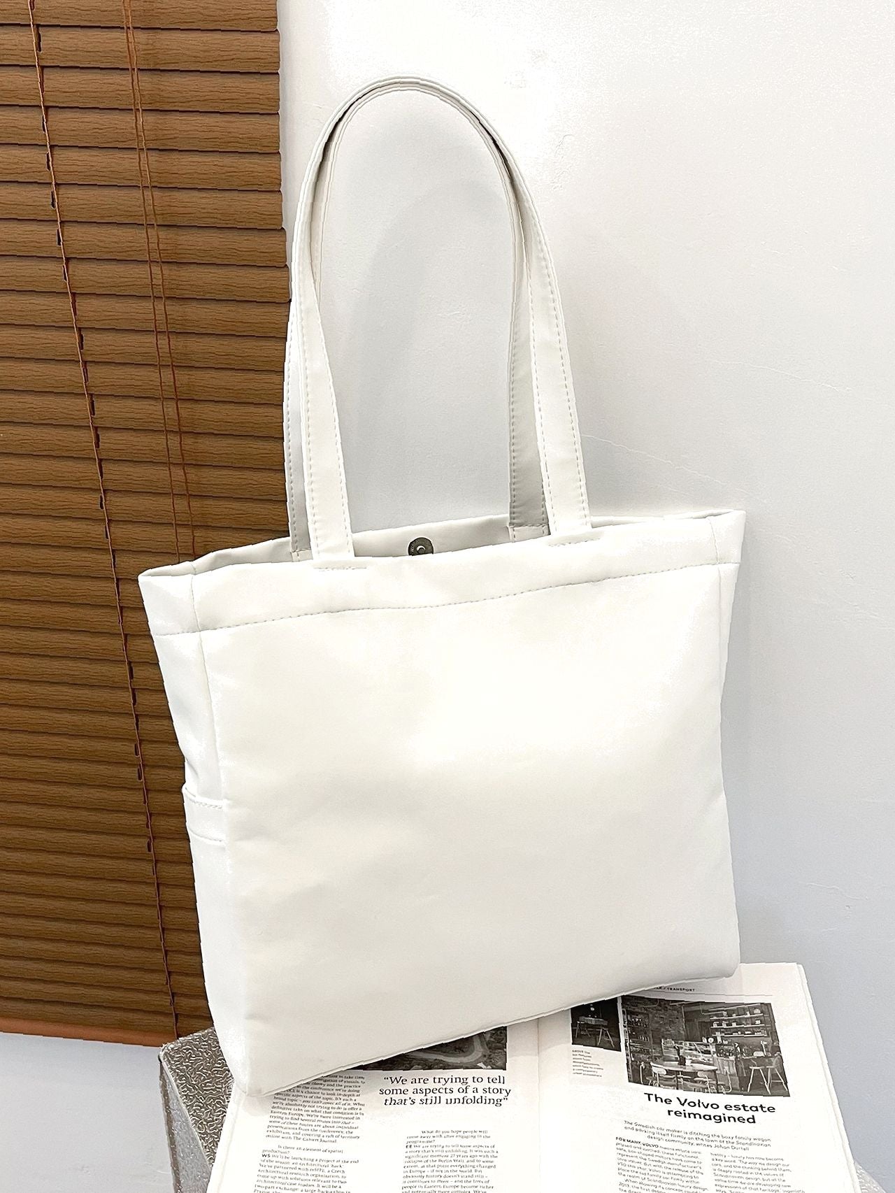 binfenxie - Minimalist Top Handle Bag  - Women Tote Bags