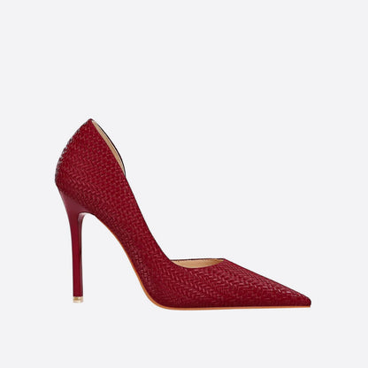 Women Point Toe Stiletto Heeled Pumps