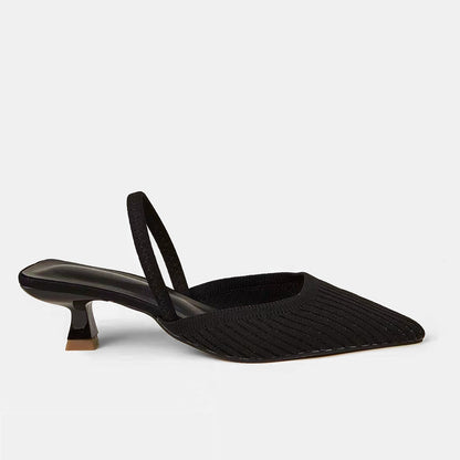 Futurecen- Women Point Toe Slingback Pumps