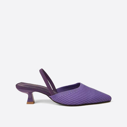 Futurecen- Women Point Toe Slingback Pumps