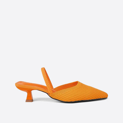 Futurecen- Women Point Toe Slingback Pumps