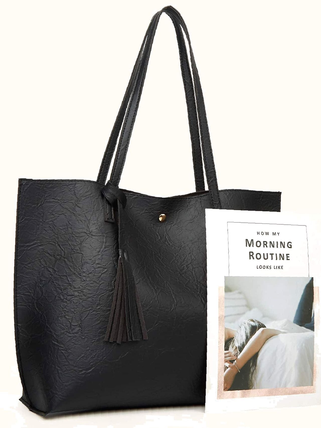 binfenxie - Tassel Decor Tote Bag  - Women Tote Bags