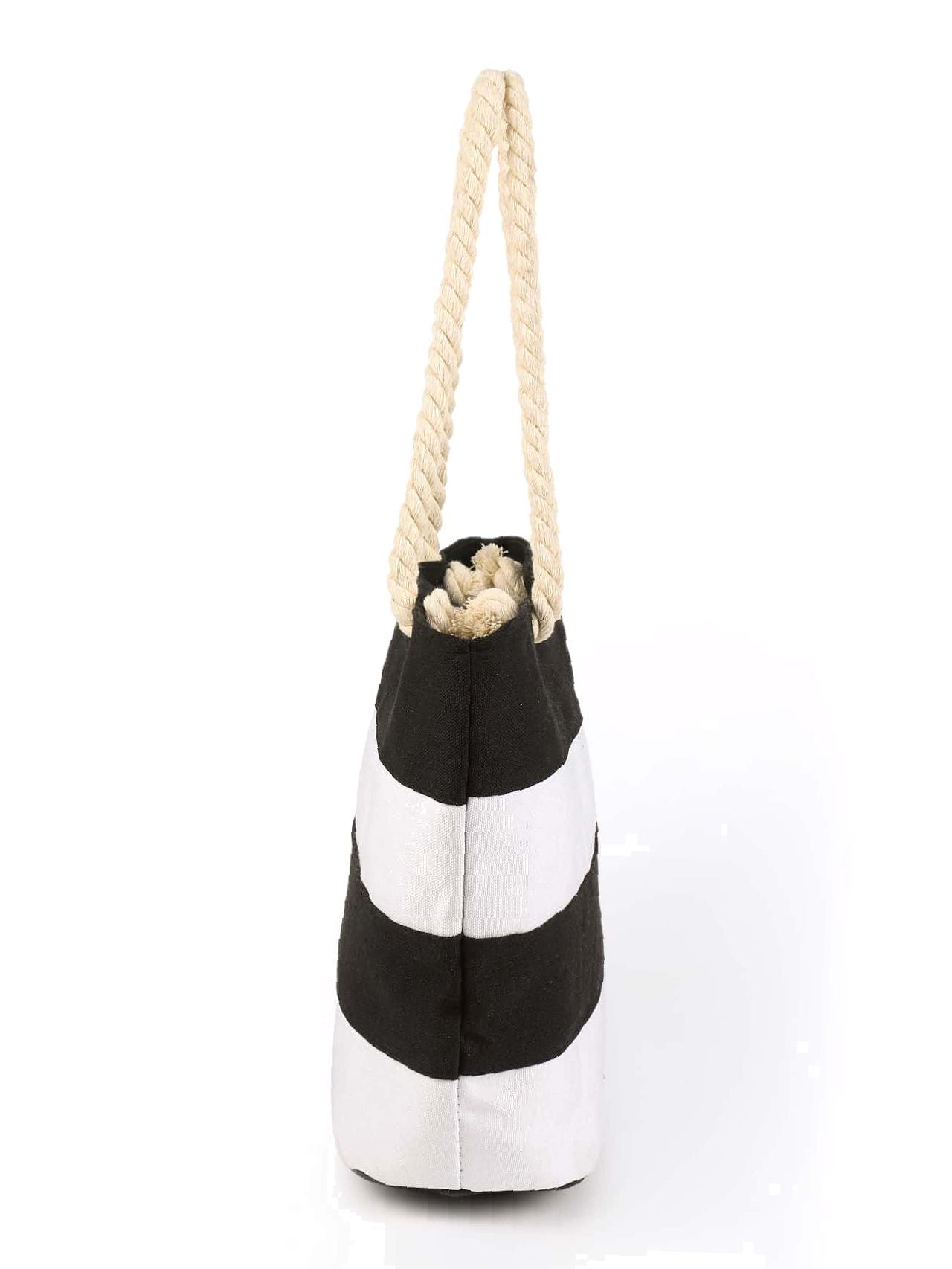 binfenxie - Two Tone Shoulder Tote Bag  - Women Tote Bags