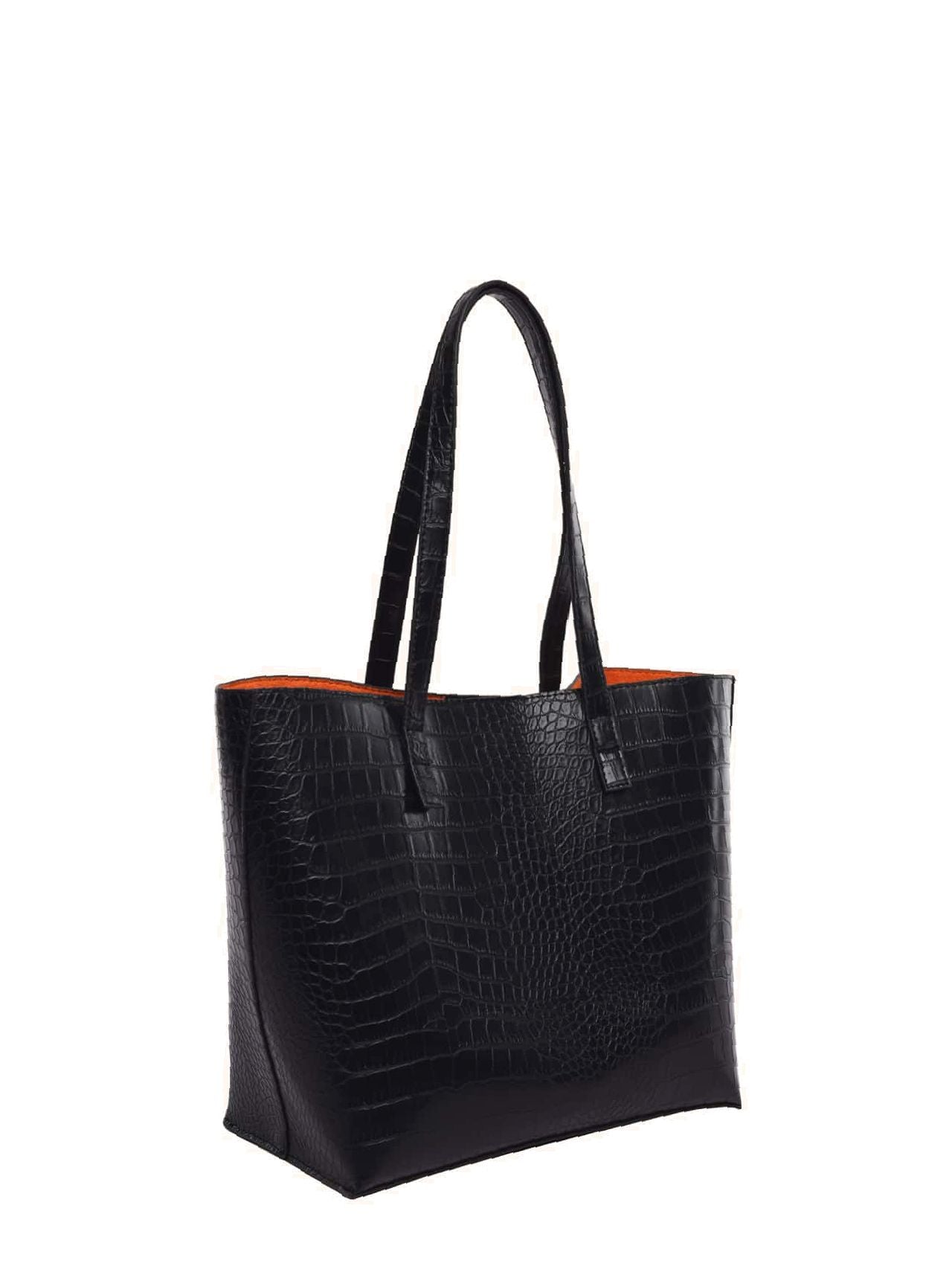 binfenxie - Croc Embossed Tote Bag  - Women Tote Bags