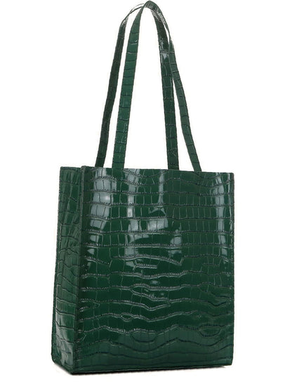 binfenxie - Croc Embossed Tote Bag  - Women Tote Bags