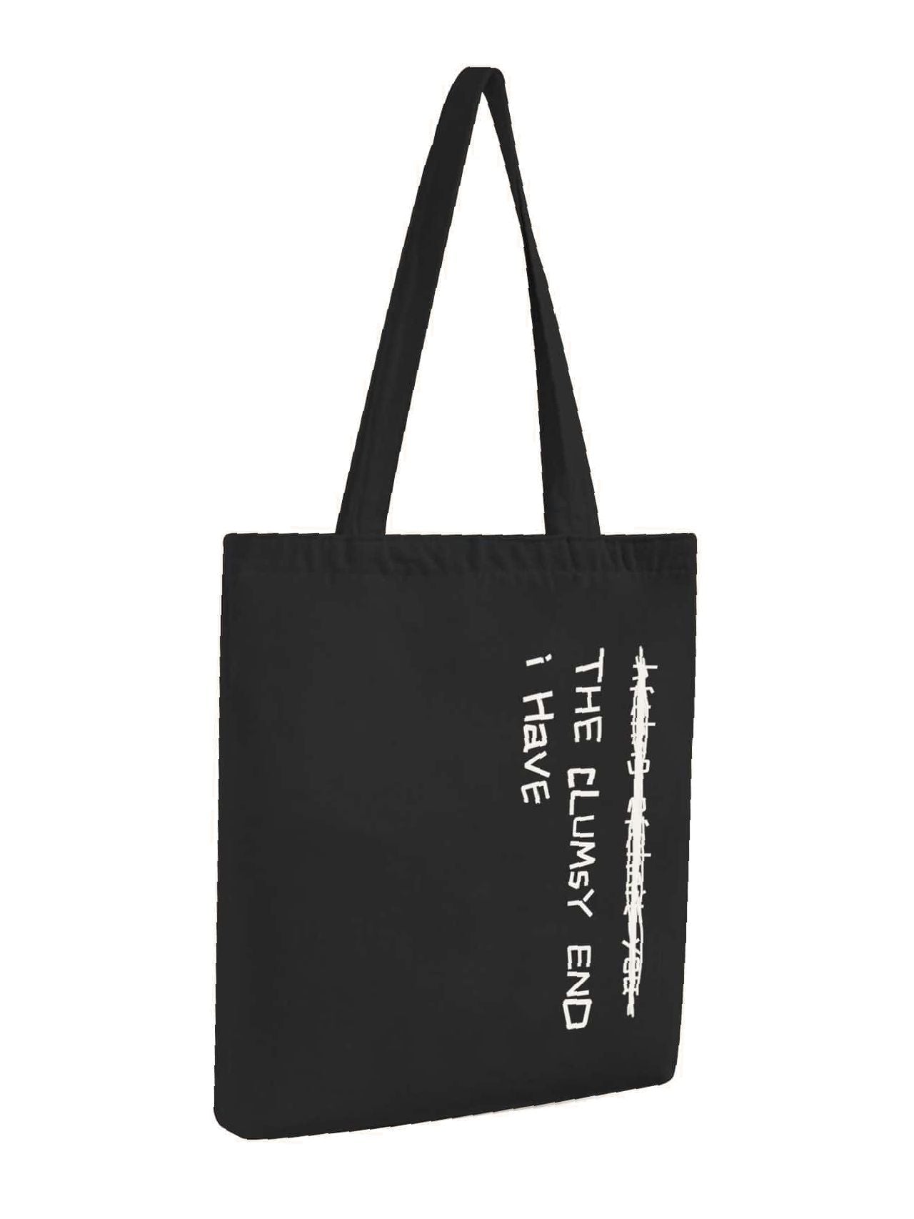 binfenxie - Letter Graphic Shopper Bag  - Women Tote Bags