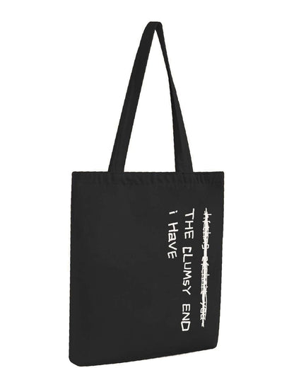 binfenxie - Letter Graphic Shopper Bag  - Women Tote Bags