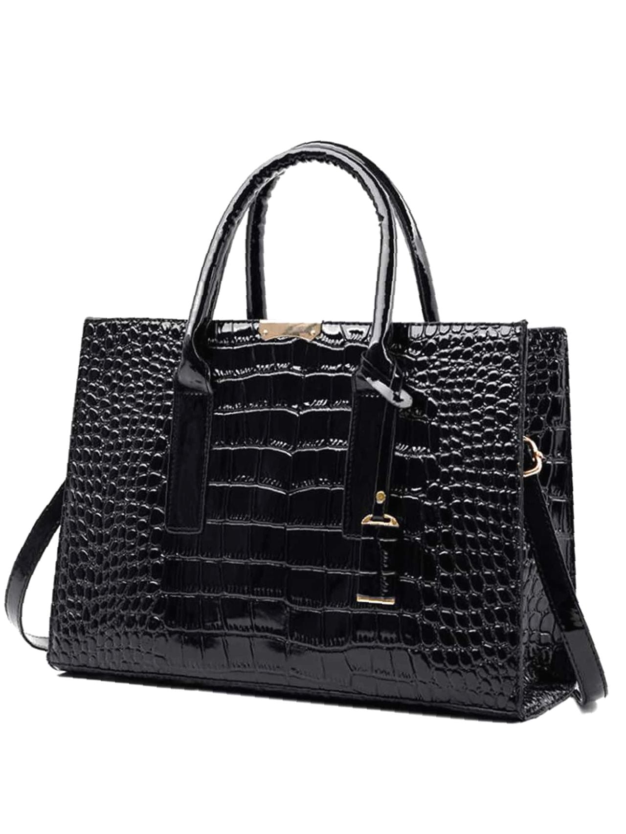 binfenxie - Croc Embossed Tote Bag  - Women Tote Bags