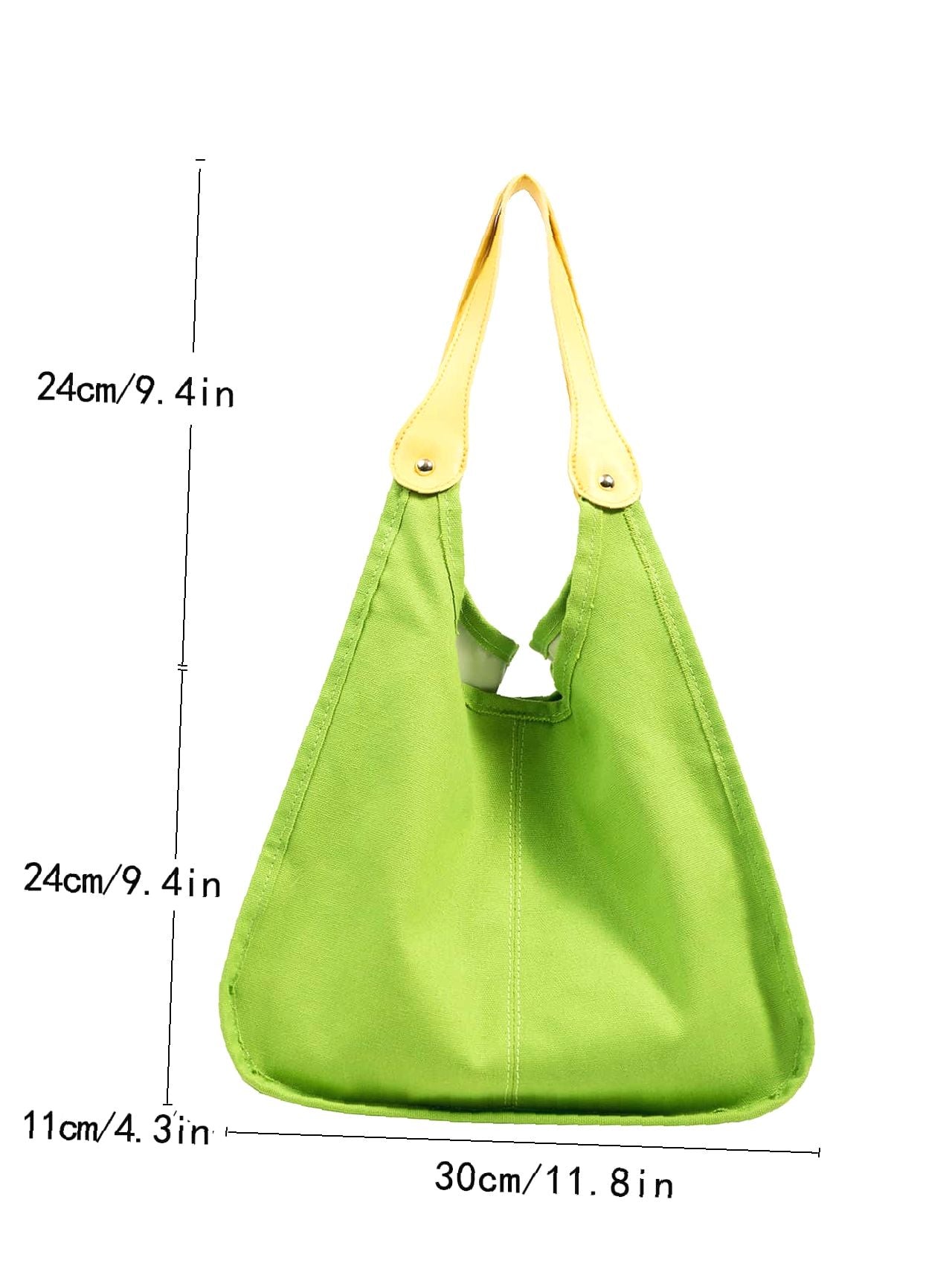 binfenxie - Minimalist Shoulder Tote Bag with Inner Pouch  - Women Tote Bags