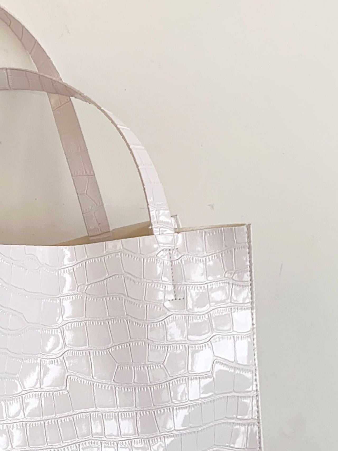 binfenxie - Croc Embossed Tote Bag  - Women Tote Bags