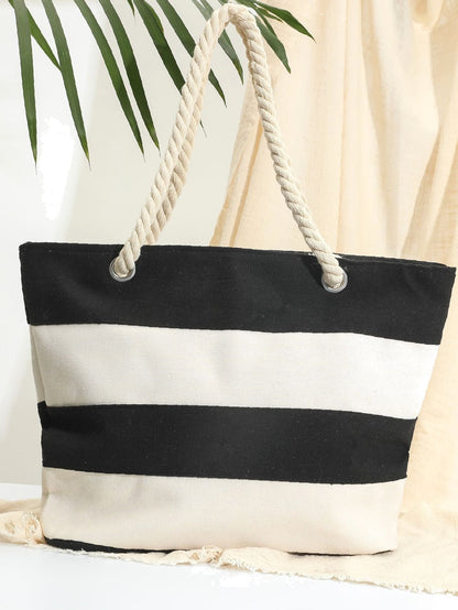 binfenxie - Two Tone  Shoulder Tote Bag  - Women Tote Bags