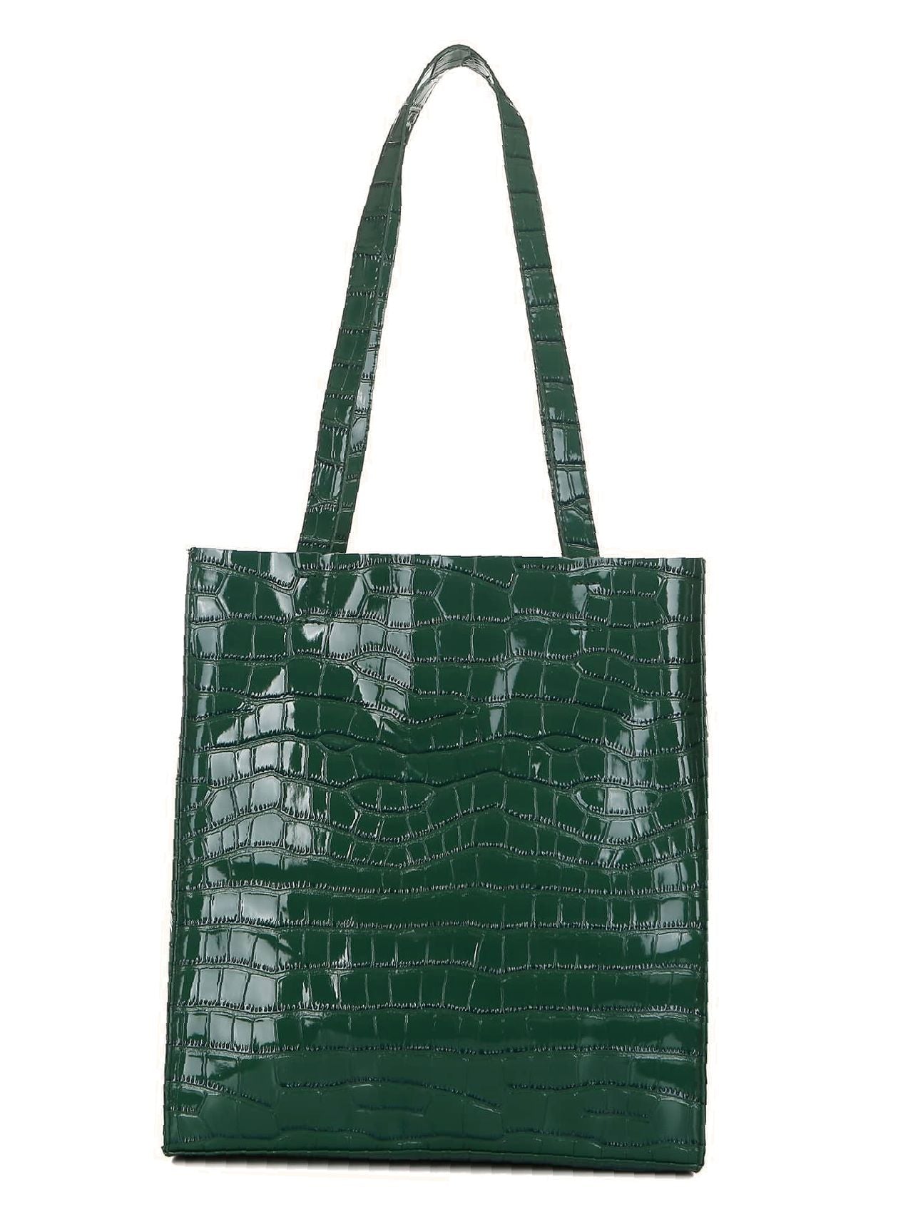 binfenxie - Croc Embossed Tote Bag  - Women Tote Bags