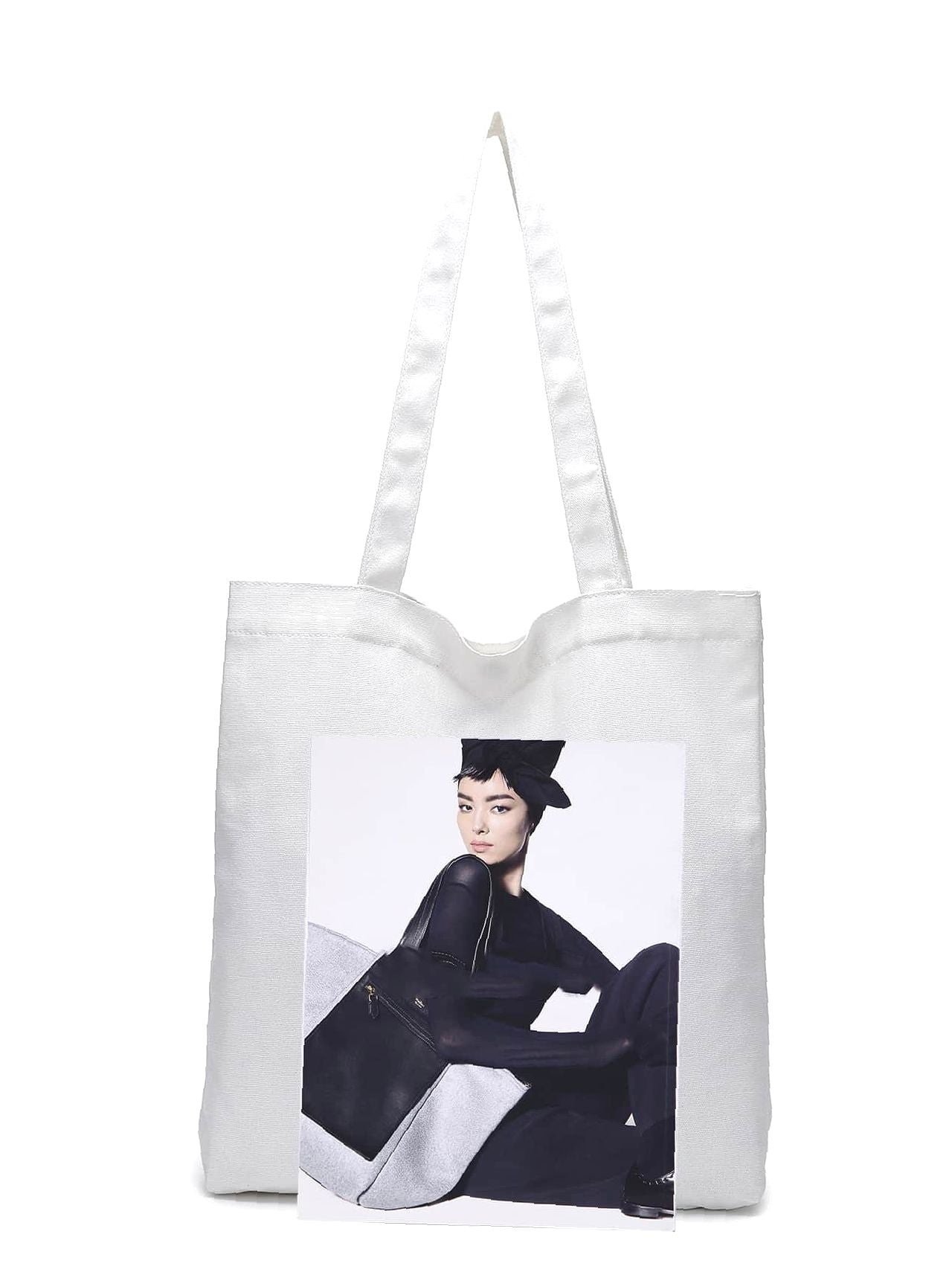 binfenxie - Animal & Letter Graphic Shopper Bag  - Women Tote Bags