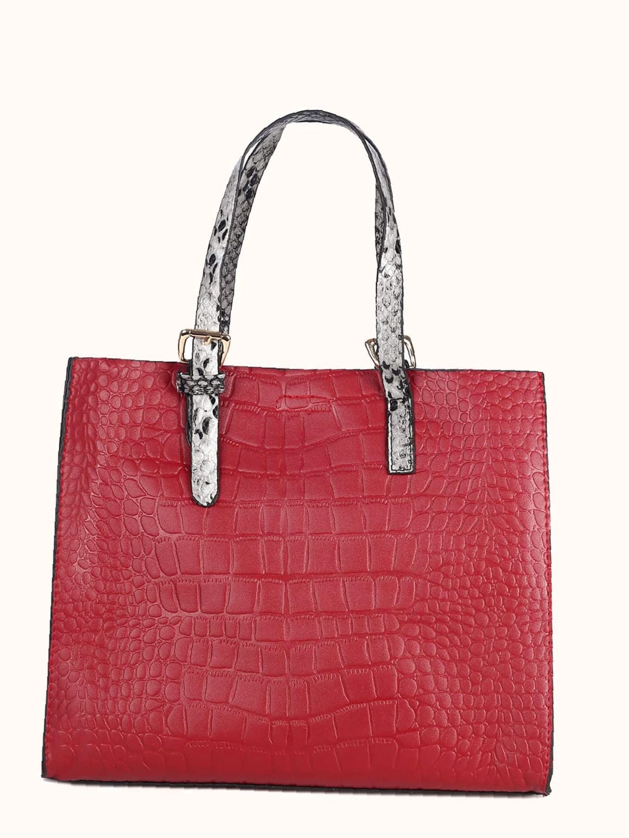 binfenxie - Croc Embossed Tote Bag  - Women Tote Bags