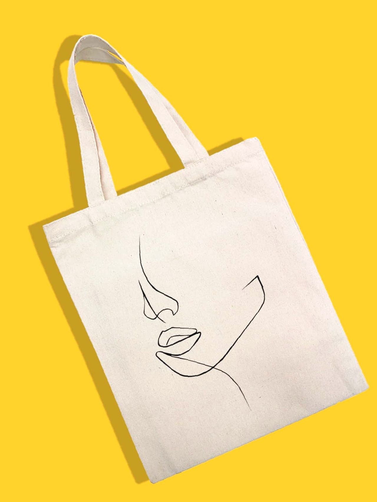 binfenxie - Minimalist Figure Graphic Shopper Bag  - Women Tote Bags