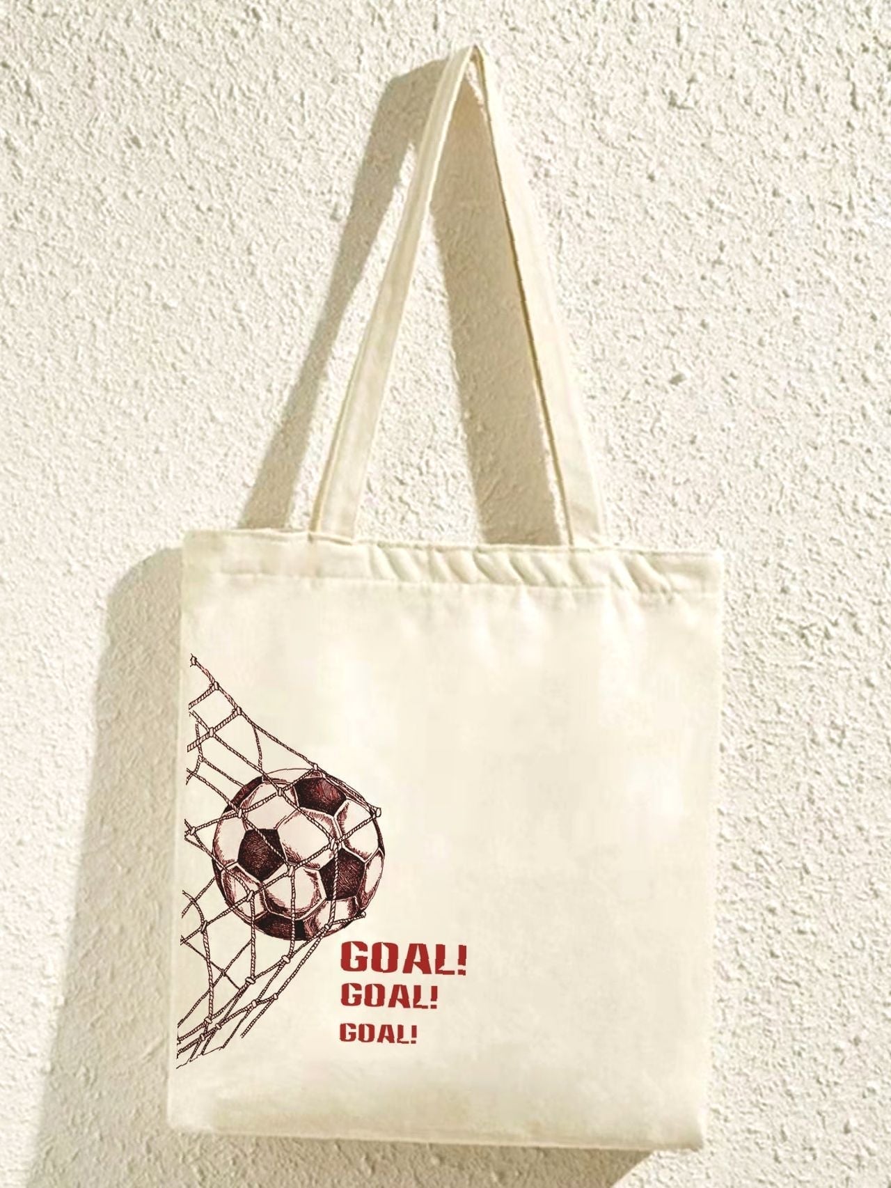 binfenxie - Football & Letter Graphic Shopper Bag  - Women Tote Bags