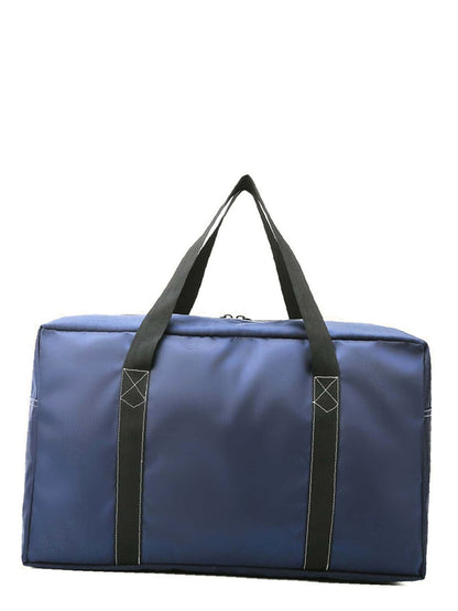 binfenxie - Contrast Binding Large Capacity Duffel Bag  - Women Tote Bags