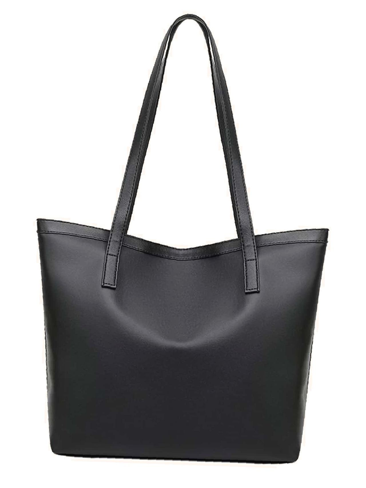 binfenxie - Color Block Large Capacity Tote Bag  - Women Tote Bags