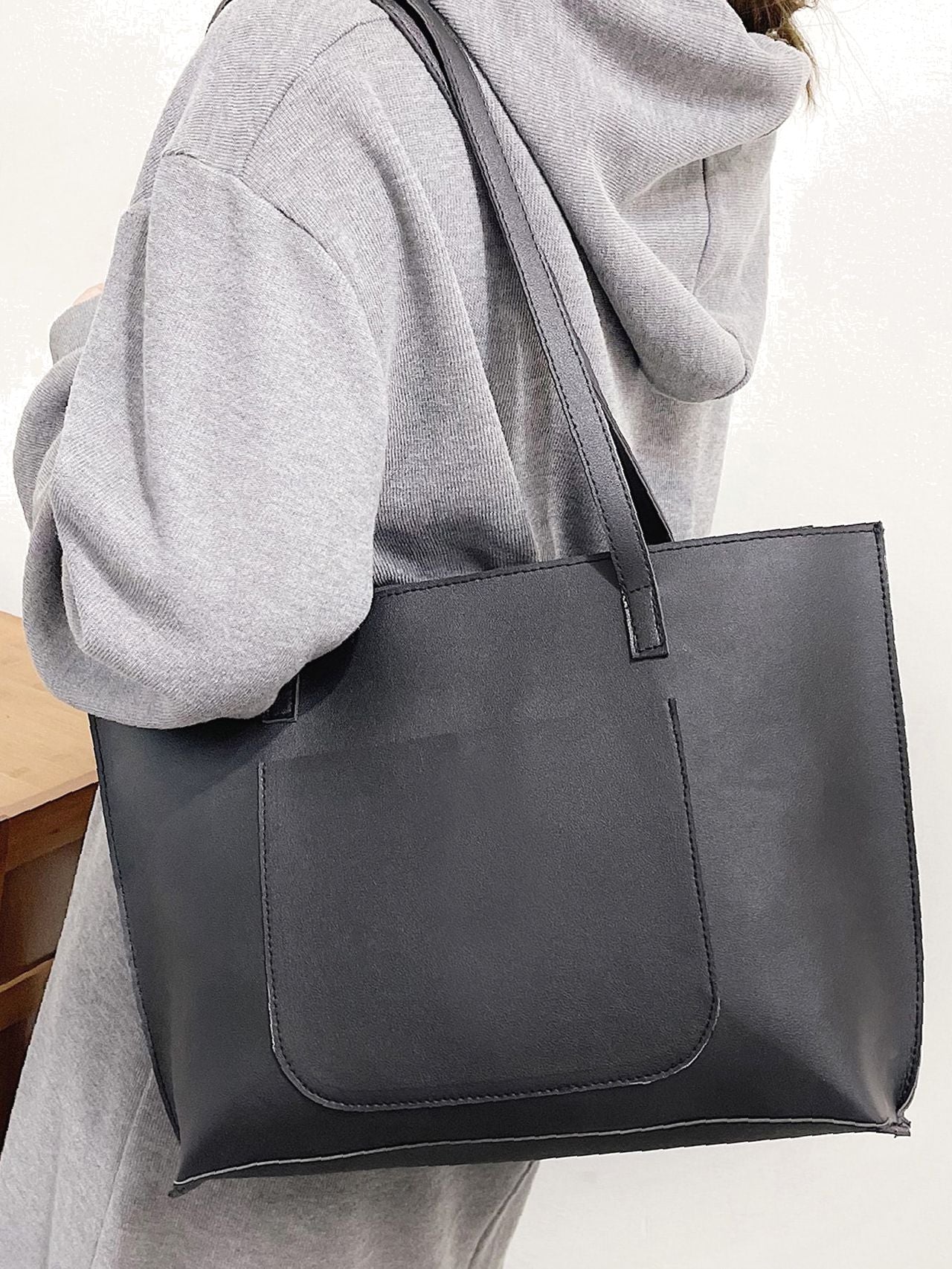 binfenxie - Minimalist Large Capacity Tote Bag  - Women Tote Bags