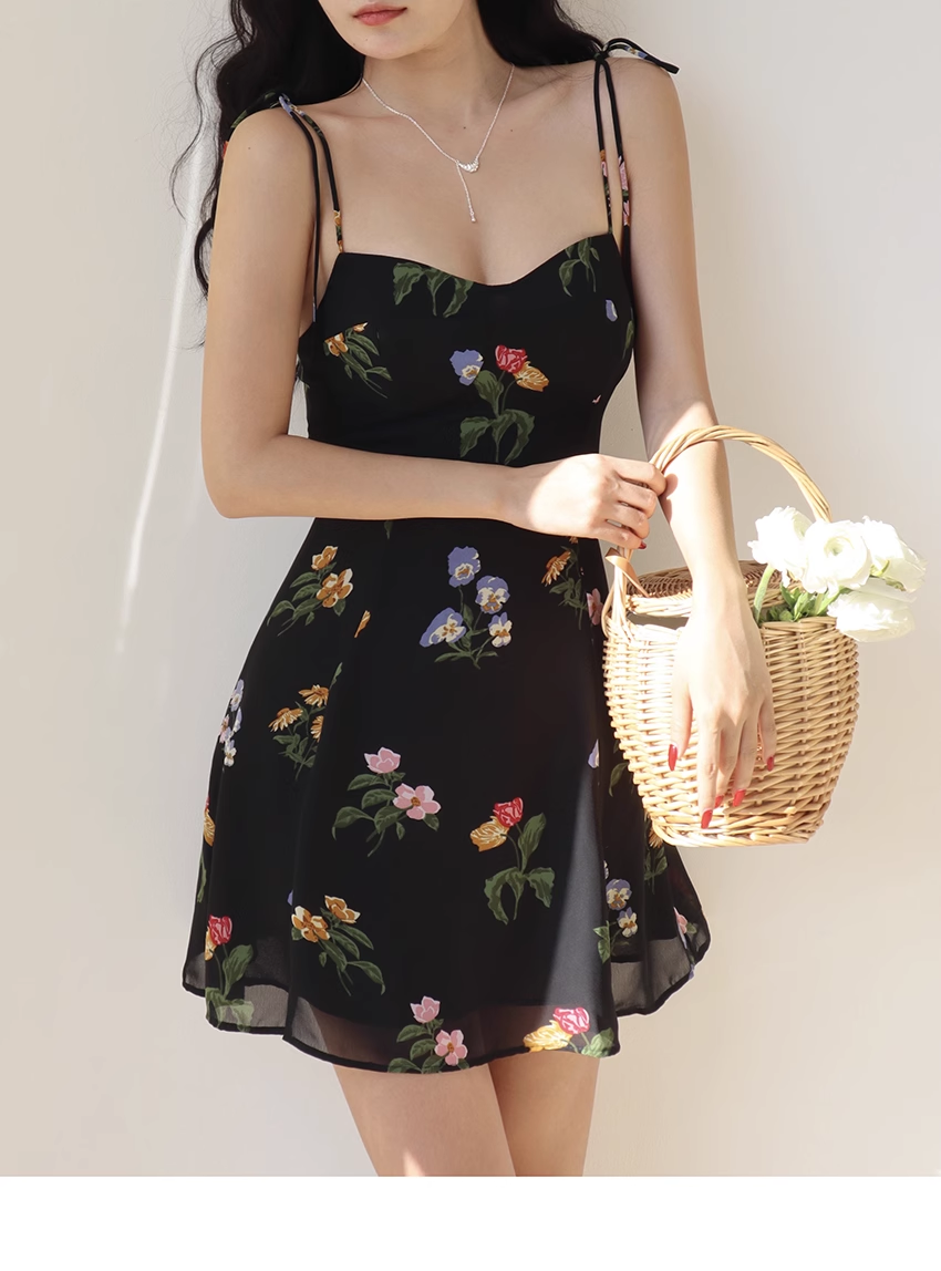 Floral Short Dress HOT1303