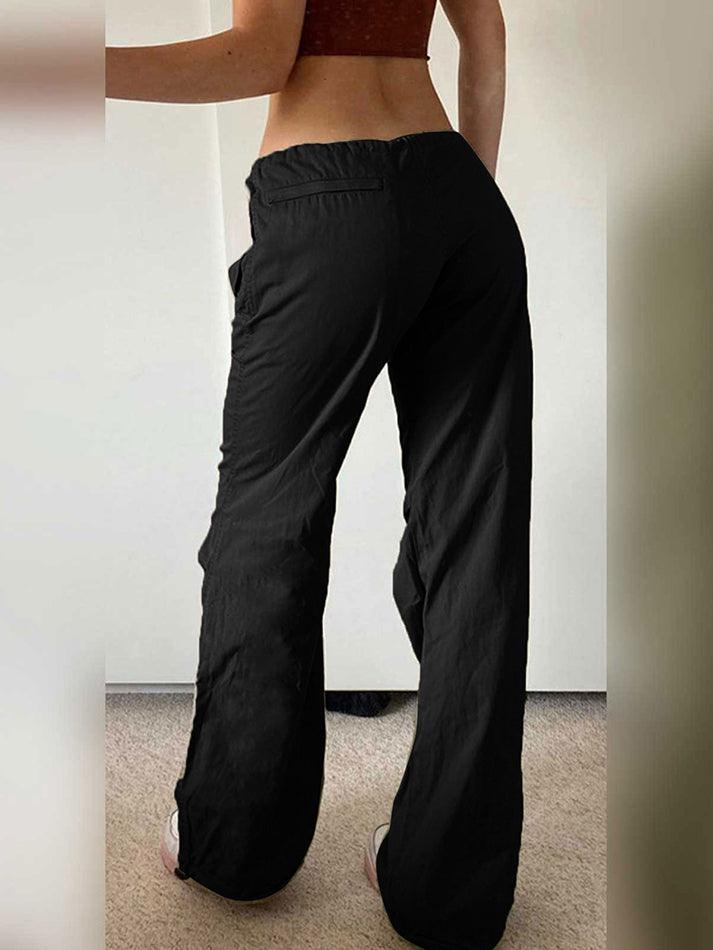 Straight Leg Pocket Cargo Pants