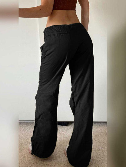 Straight Leg Pocket Cargo Pants