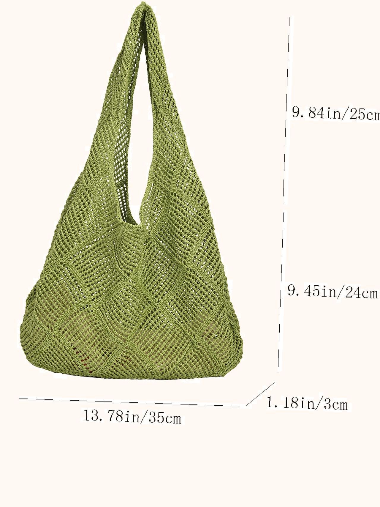 binfenxie - Knit Tote Bag  - Women Tote Bags