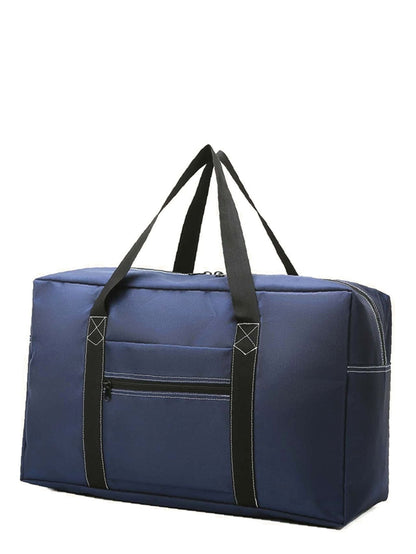 binfenxie - Contrast Binding Large Capacity Duffel Bag  - Women Tote Bags