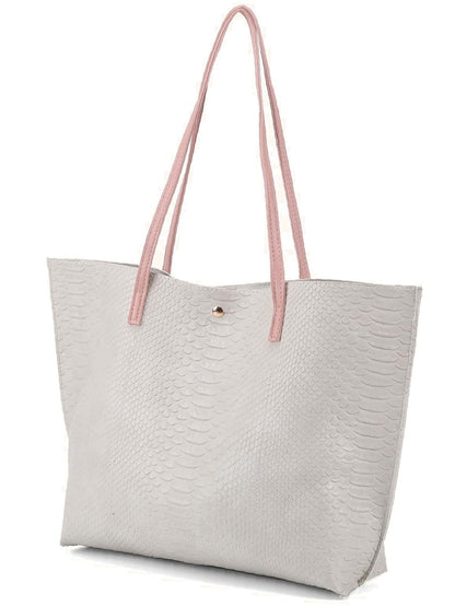 binfenxie - Pebble Embossed Tassel Decor Tote Bag  - Women Tote Bags