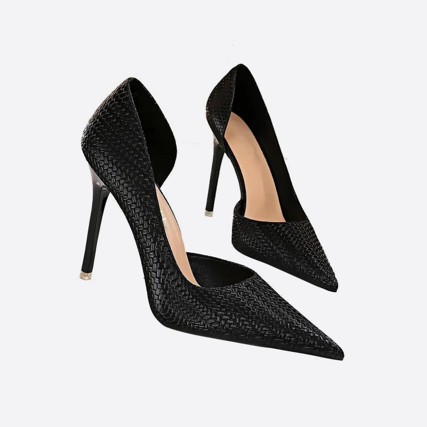 Women Point Toe Stiletto Heeled Pumps