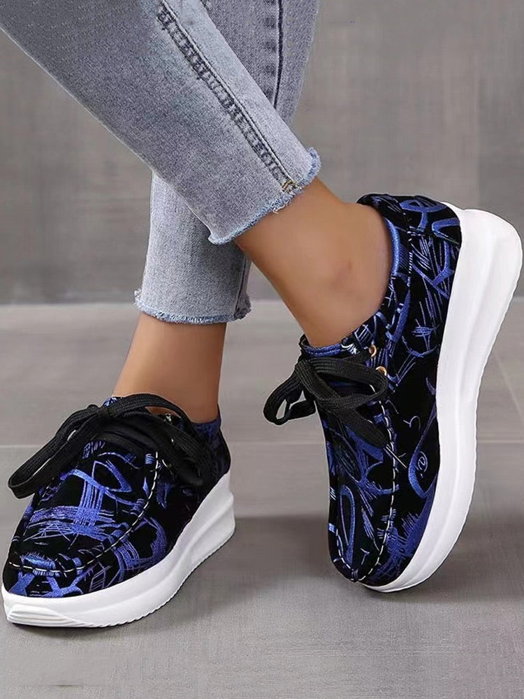 Lace Up Casual Sneakers