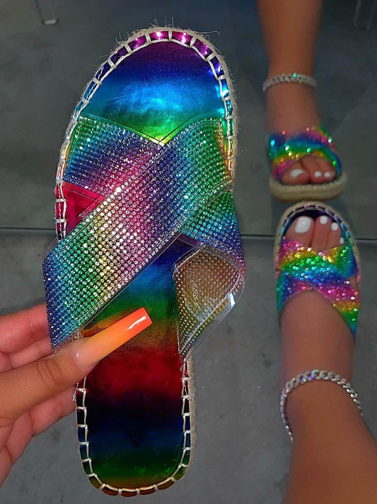 Rhinestone Sandals