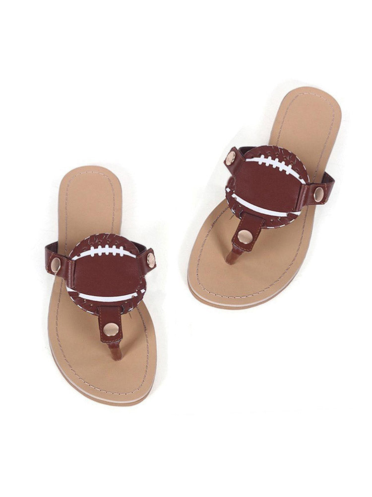 Baseball Flip-Flop Sandals