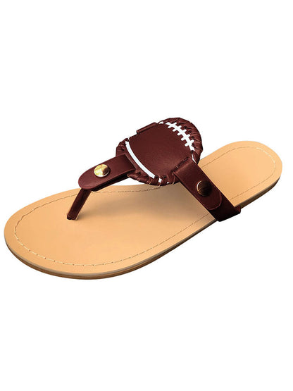 Baseball Flip-Flop Sandals