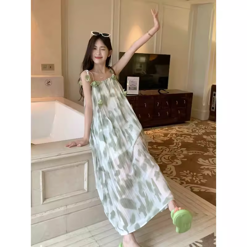 Beach Vacation Fairy Long Dress  HOT1454