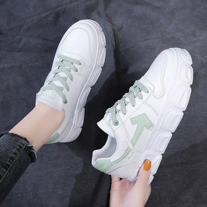 Fashion Student Women's New Spring Lolita Shoes Thick Bottom Cosplay College Platform Cute School Girls Running Sports Sneakers