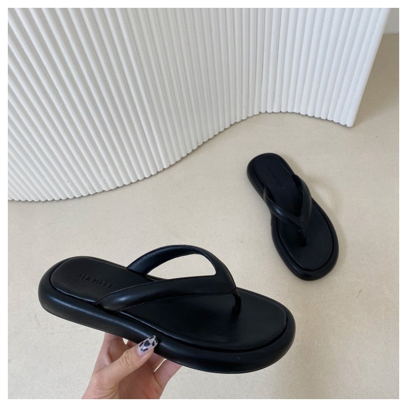 Women Slippers Summer Slides Open Toe Flat Casual Shoes Leisure Sandal Female Beach Flip Flops Outdoor Slippers