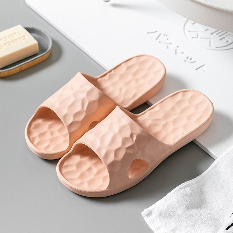 Summer Slippers Shower Pool Women Shoes EVA Light Comfortable Non-Slip Slides Female Men Slippers Indoor Bathroom Beach Slippers