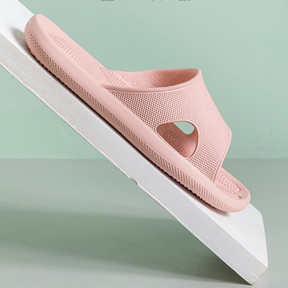 Summer Women Floor Flat Shoes Comfortable Indoor Eva Flip Flops Massage Insole Female Non-slip Bathroom Home Slippers