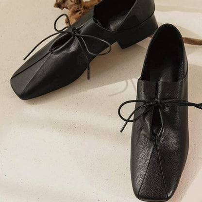 Women Loafers Soft Leather Shoes Comfortable Leather Shoes Casual 3cm High Heels Round Toe Solid Color Shoes Office Party Shoes