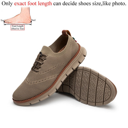 Summer Mesh Men Casual Shoes Non-Leather Lightweight Breathable Big Foot Plus Size 49 50 51 52 53 54